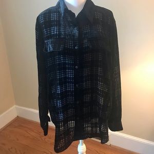 Lili Sidonio x Molly Bracken Velvet Houndstooth